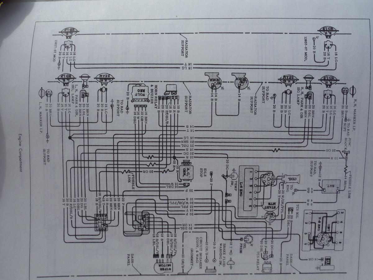 1970 Monte Wiring Diagrams - Electrical