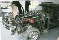 `72 Monte 454 body off resto