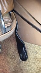 Driver side belt bucket install - rear