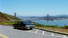 Classic Design--My "baby" and the Golden Gate Bridge