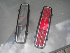 Detailed 71/72 taillight trim